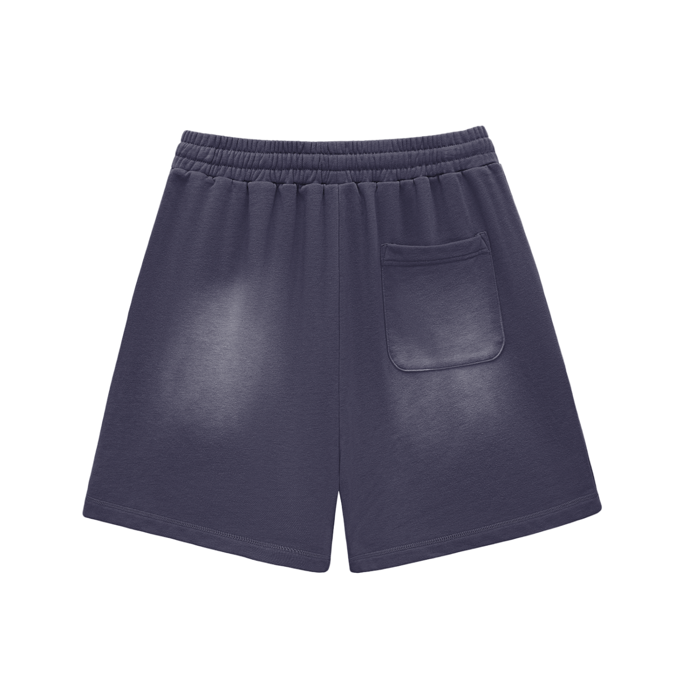 Sun Fade Raw Edge Shorts - Aura Linen