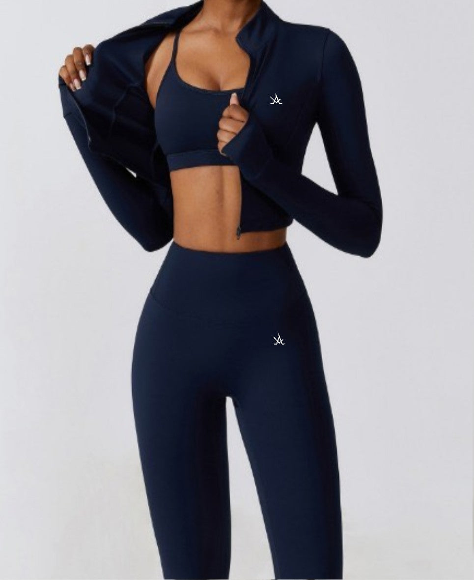 Women's Performance Athletic Coat - Ultimate Comfort and Flexibility - Aura Linen
