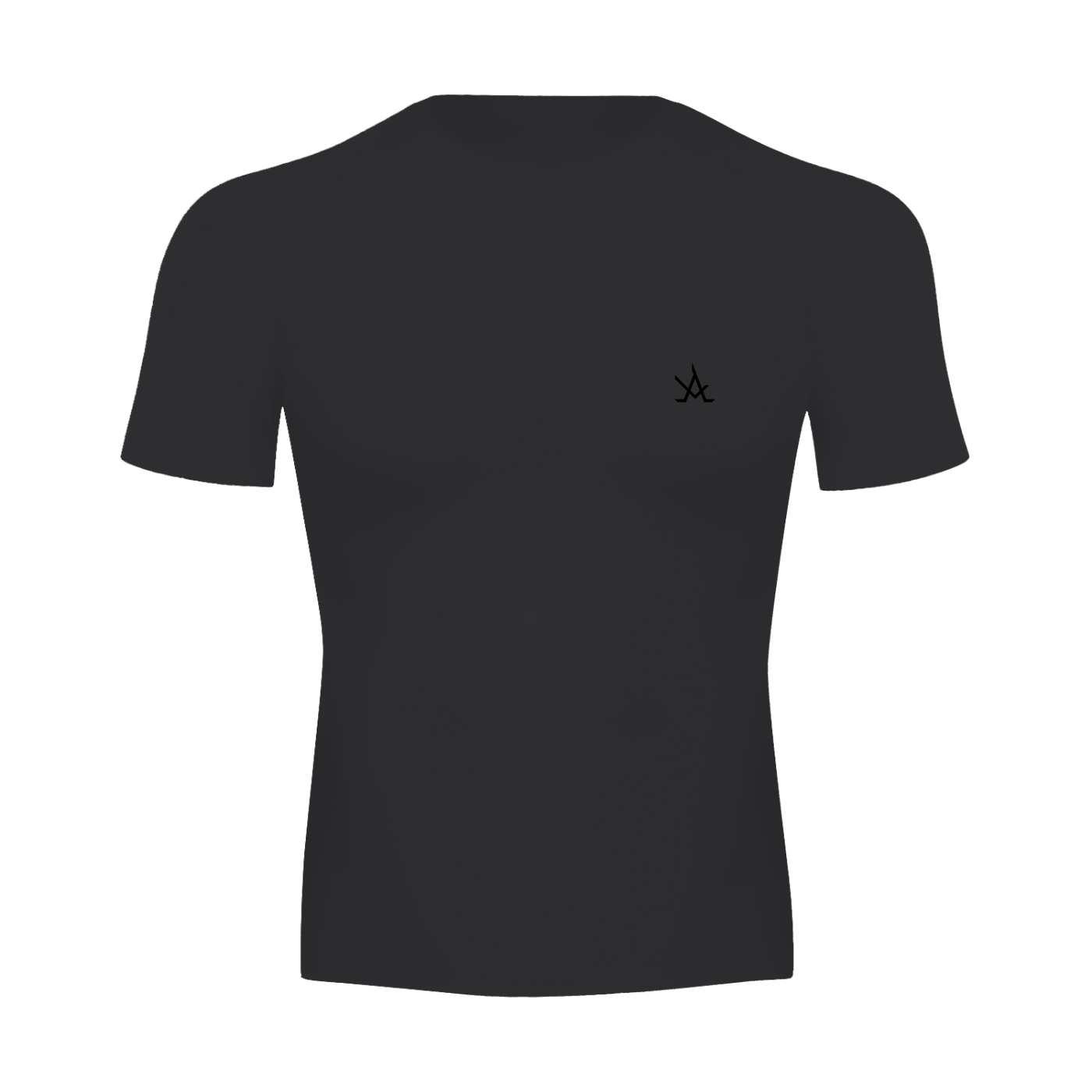 AURA LOGO COMPRESSED TEE - Aura Linen