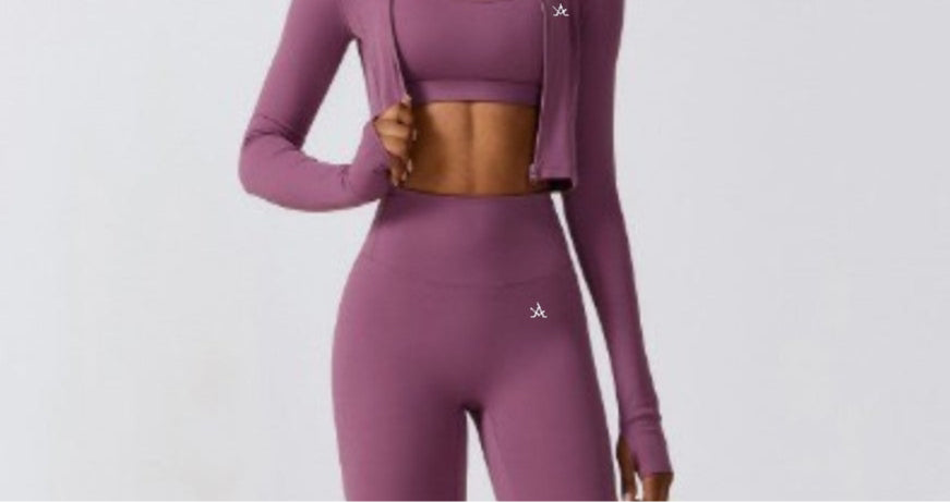 Women's Performance Athletic Coat - Ultimate Comfort and Flexibility - Aura Linen