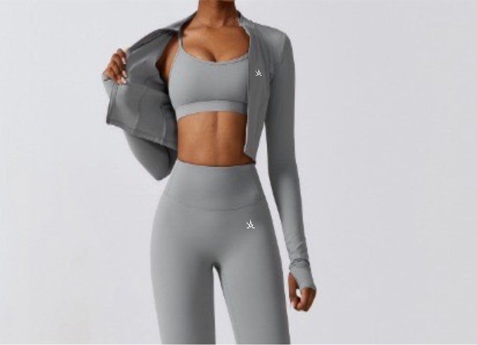 Women's Performance Athletic Coat - Ultimate Comfort and Flexibility - Aura Linen