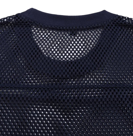 Premium Streetwear Mesh Aura Jersey - Aura Linen
