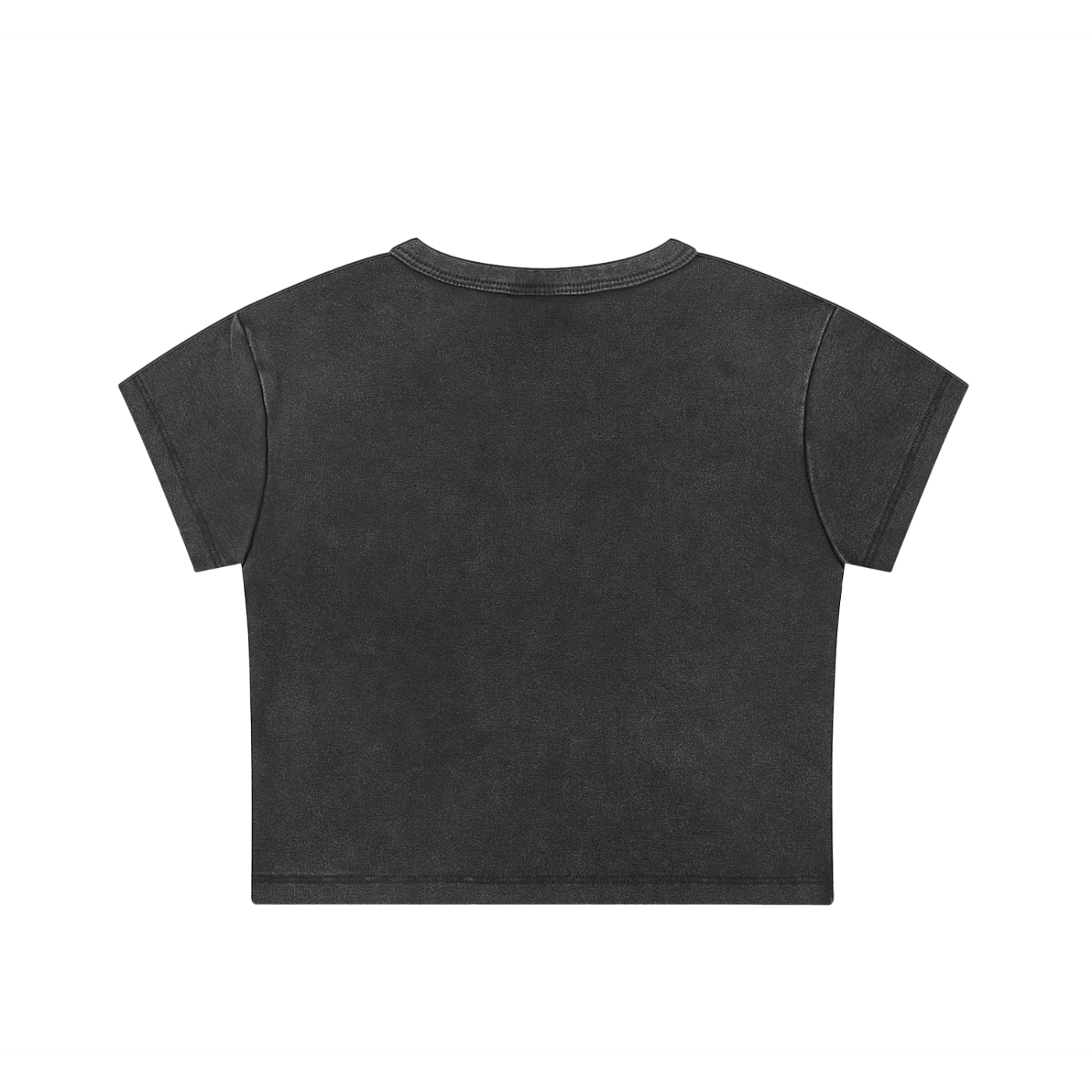 Snow Washed Crop Top - Aura Linen