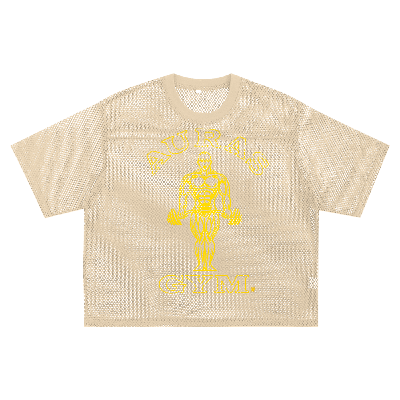 See-through Boxy Net T-shirt