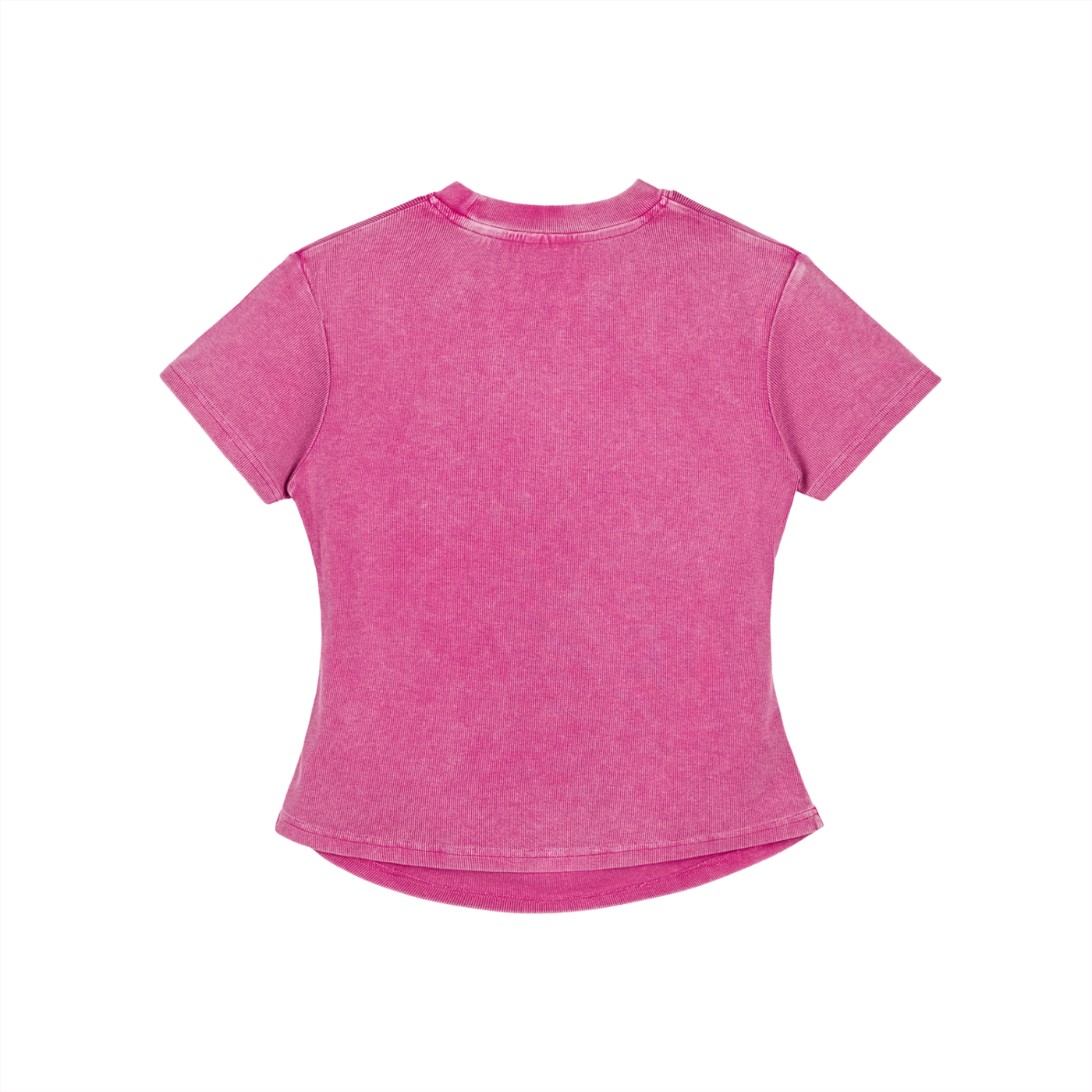 Vintaged Bodycon Cotton T-Shirt - Aura Linen