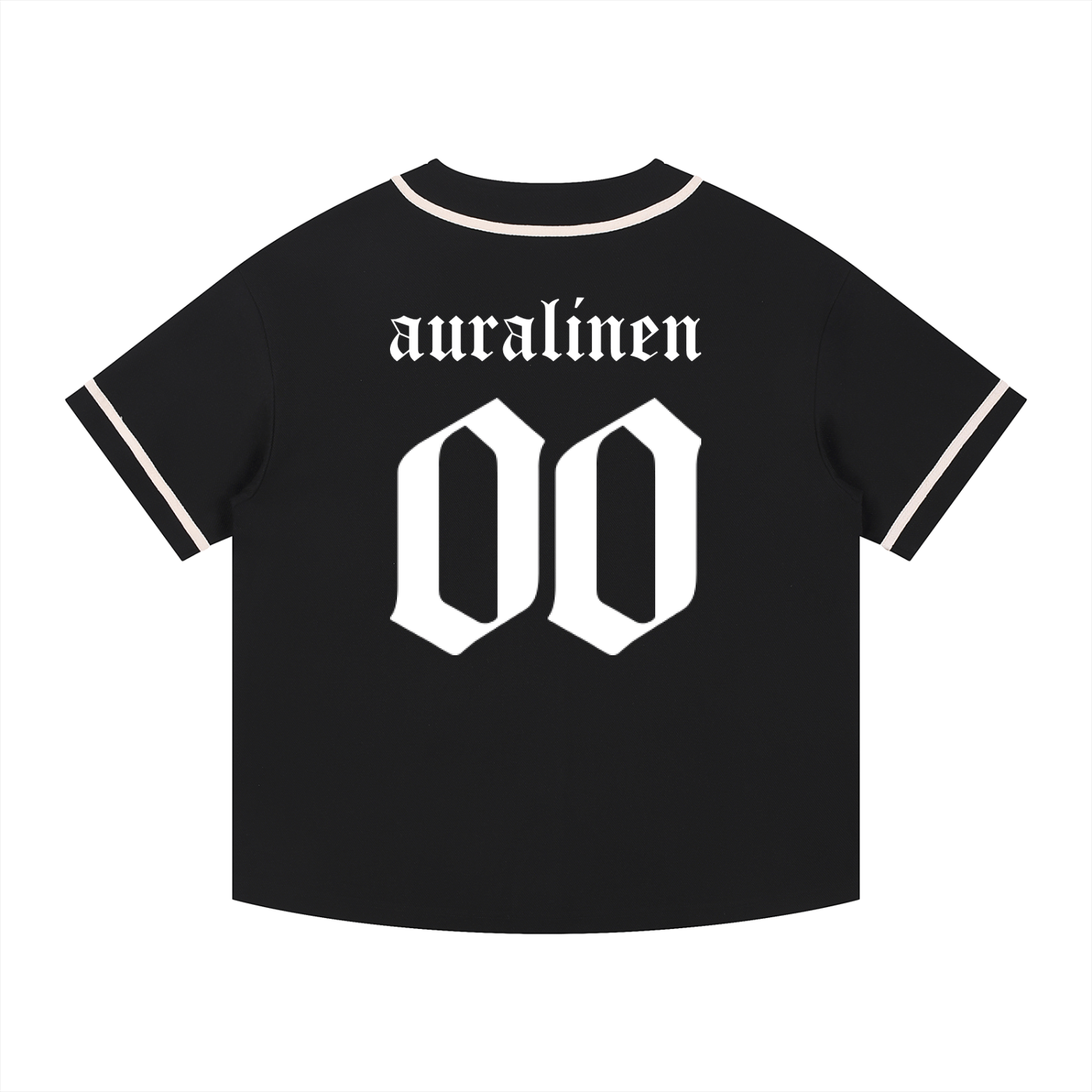 Aura linen baseball Jersey