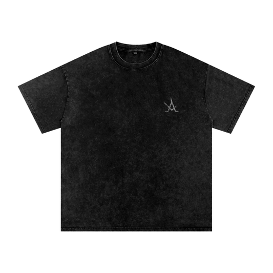 Logo Acid Wash Oversize T-Shirt