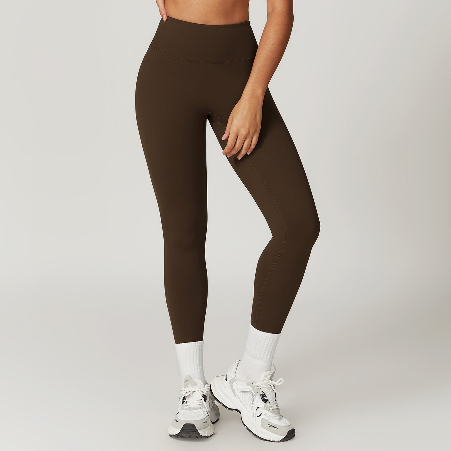 Aura Women’s Plum Leggings – High-Waist Gym & Yoga Pants - Aura Linen