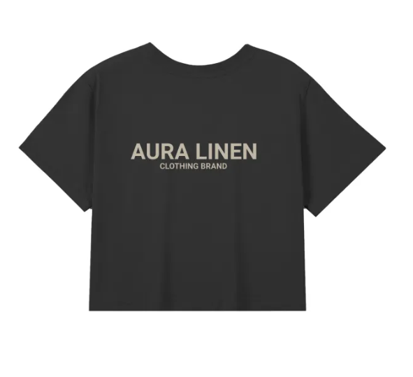 Camiseta corta para mujer: estilo informal para uso diario