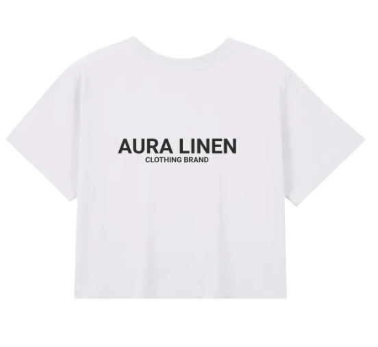 Camiseta corta para mujer: estilo informal para uso diario