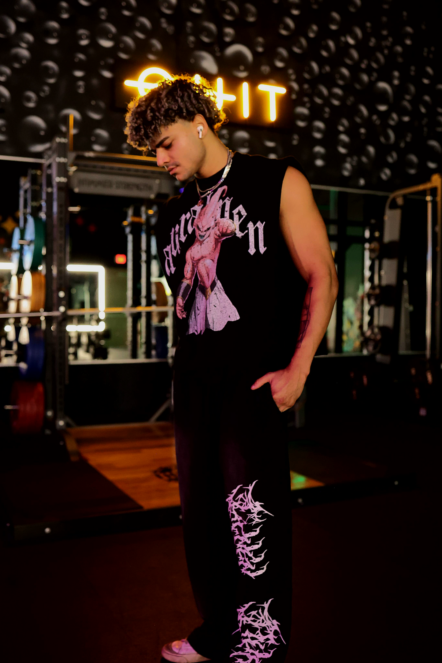 Anime Dragon Ball Z Kid Buu Sleeveless Tank Top – Streetwear Aura - Aura Linen