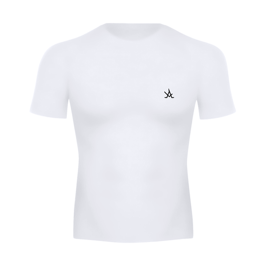 AURA LOGO COMPRESSED TEE - Aura Linen