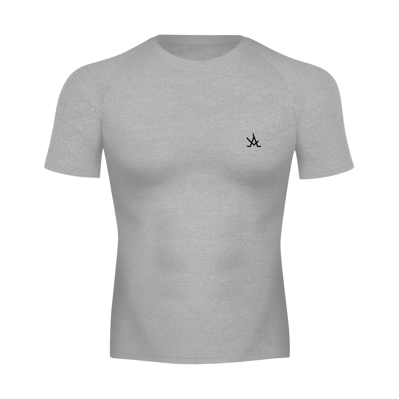 AURA LOGO COMPRESSED TEE - Aura Linen